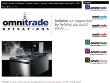 Tablet Screenshot of omni-trade.com